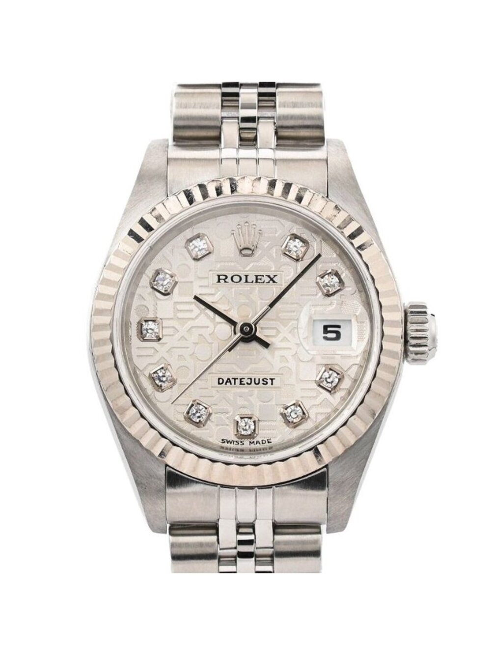Rolex Watch Datejust White Gold